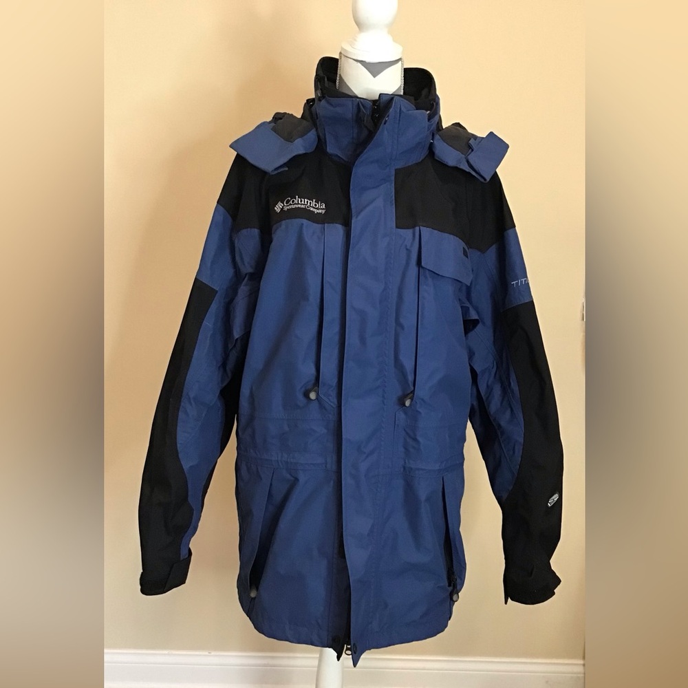 Men’s Columbia Titanium Omni Tech Waterproof Jacket